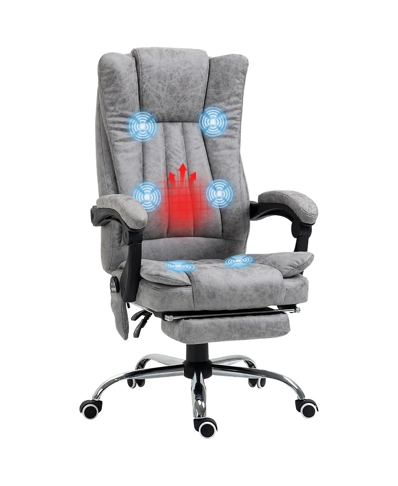 Vinsetto Massage Office Chair, High Back Reclining Desk Chair,