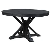 Streamdale Retro Extendable Oak Dining Table with 12" Leaf