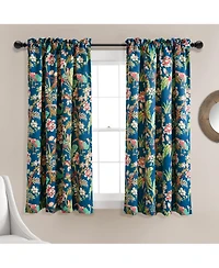 Lush Decor Dolores Light Filtering Window Curtain Panels