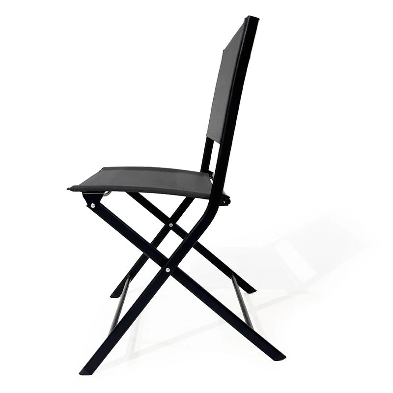 Streamdale Furniture 3-Piece Black Patio Bistro Set