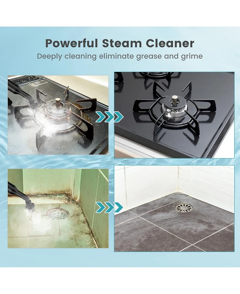 1400W Multipurpose Handheld Steam Cleaner Mop