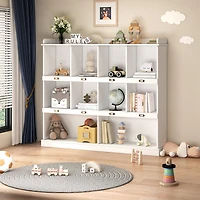 Streamdale 10-Shelf Bookcase
