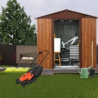 Streamdale 6x6 Metal Shed with Floor Base & Window