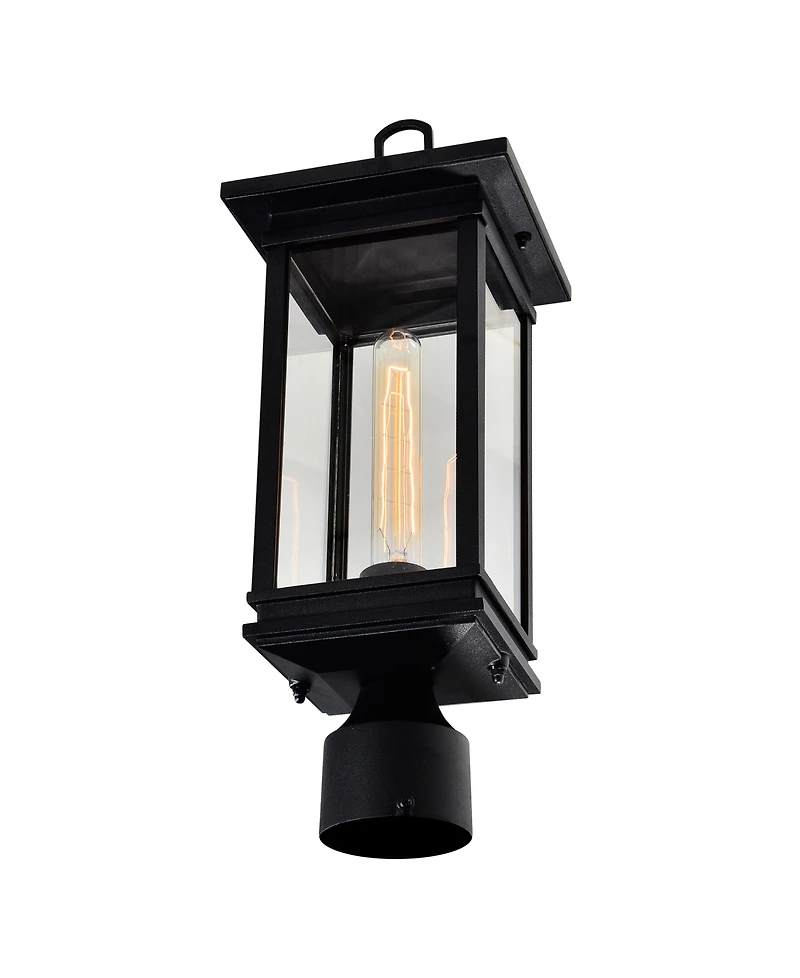 Cwi Lighting 17.5" Metal Oakwood 1 Light Outdoor Lantern Head