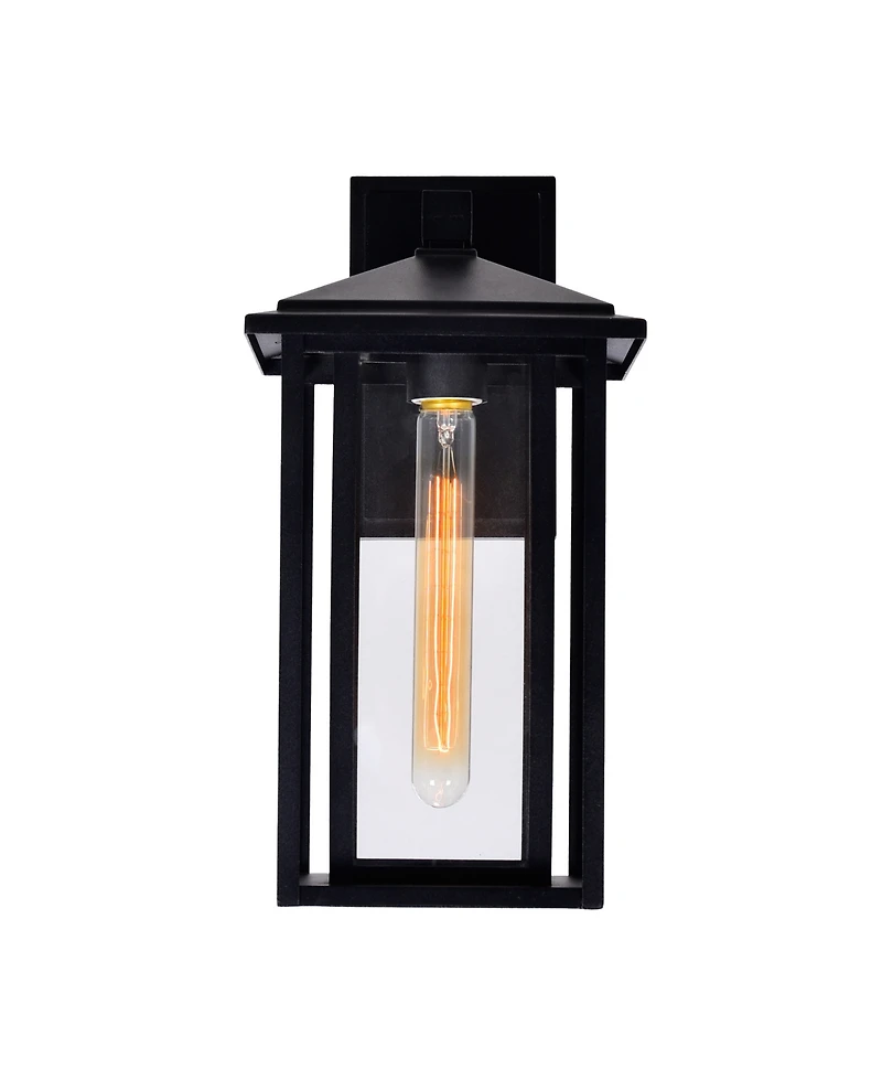 Cwi Lighting 14.7" Metal Crawford 1 Light Outdoor Wall Light