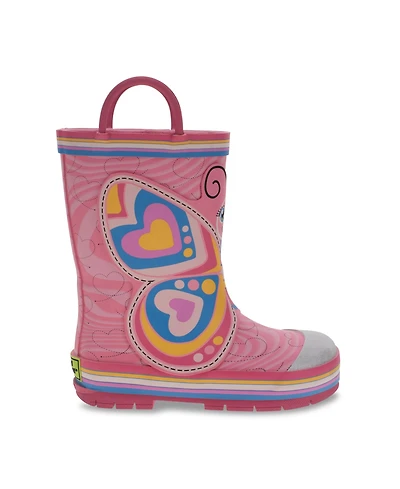 Western Chief Big Girls Bella Butterfly Rain Boot