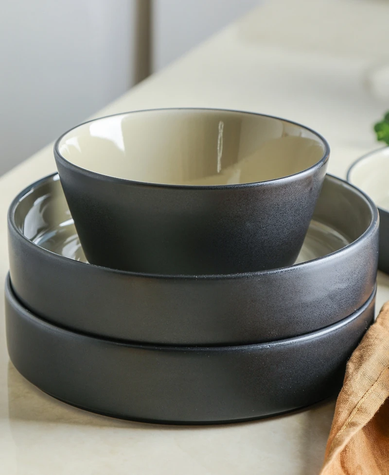 Stone Lain Elica 12 Pc. Dinnerware Set, Service for 4