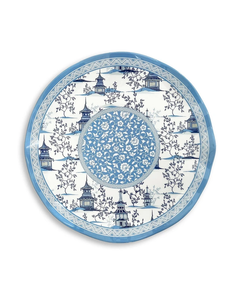 Q Squared Pagoda 16" Large Platter