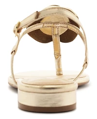 Arezzo Women's Ivory Flat Sandals