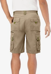 Boulder Creek Big & Tall by KingSize Ripstop Cargo Shorts