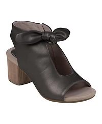 Gc Shoes Women's Kimora Knot Detail Block Heel Dress Sandals