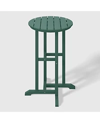 WestinTrends Outdoor Patio Counter Height Bar Stools Bistro Table 4-Piece Set