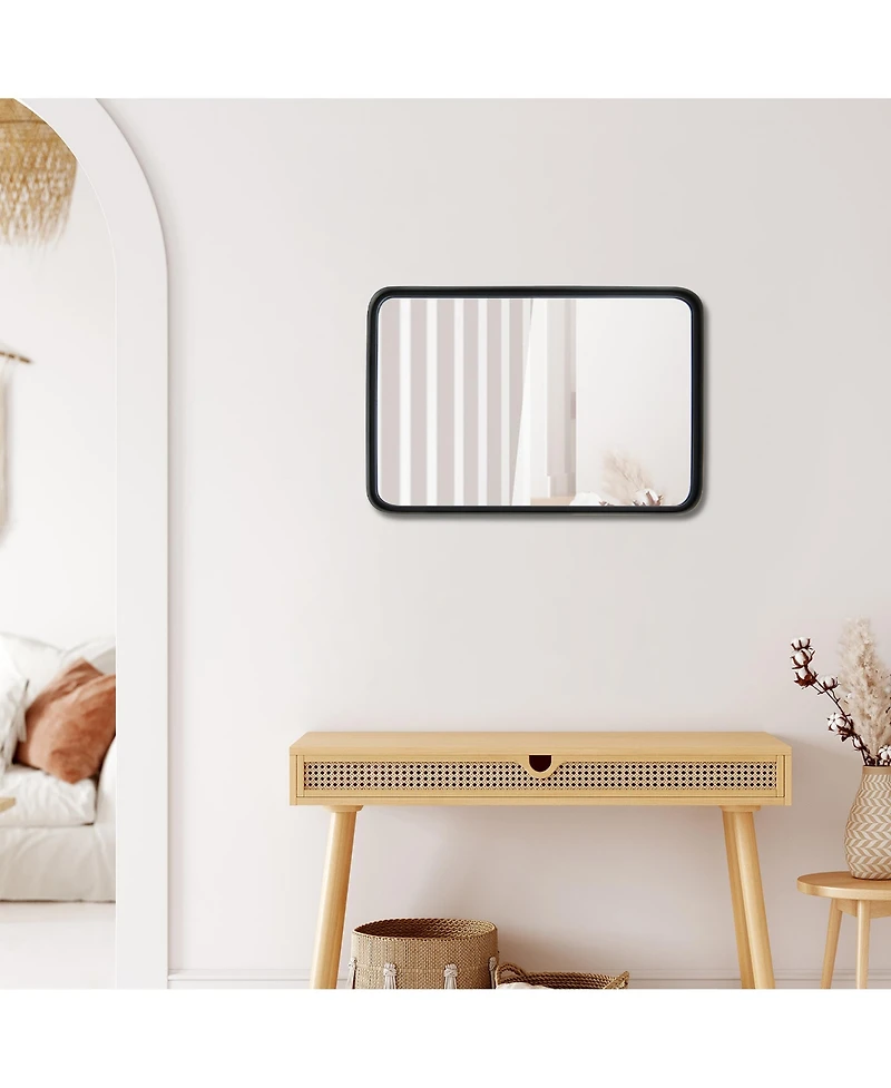 30''X22''Wall Mount Bathroom Mirror Rectangular Vanity Mirror Vertical Horizontal