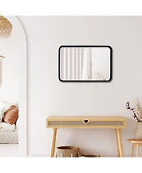 30''X22''Wall Mount Bathroom Mirror Rectangular Vanity Mirror Vertical Horizontal
