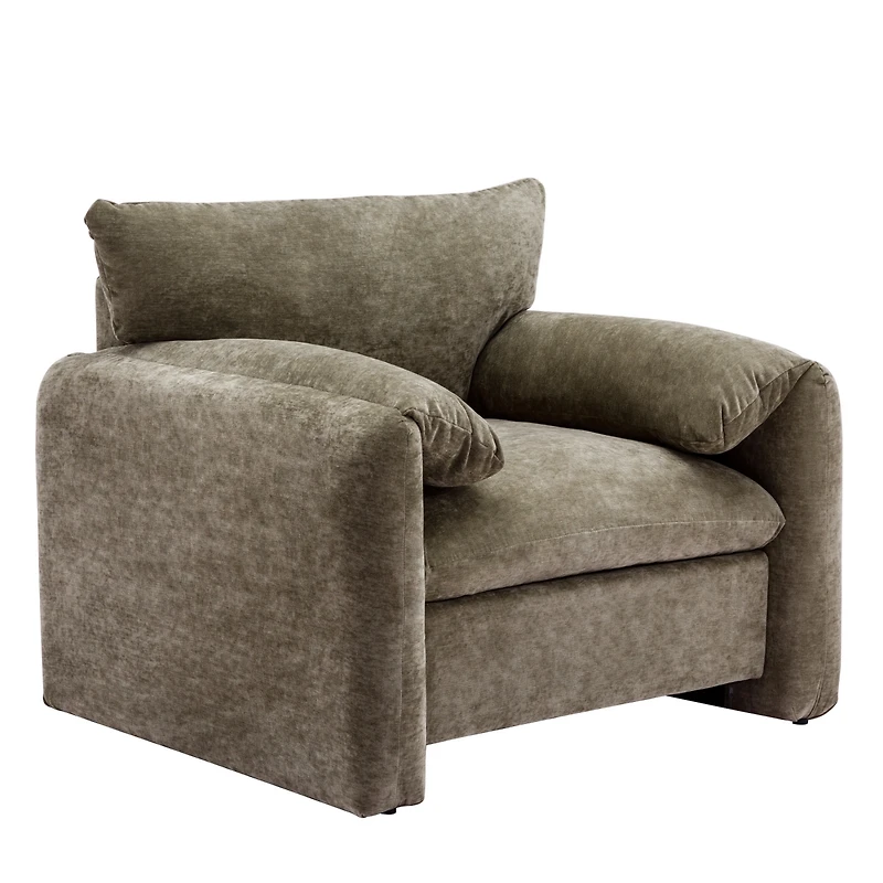 Streamdale Modern Chenille Armchair Lounge Chair