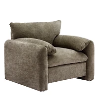 Streamdale Modern Chenille Armchair Lounge Chair