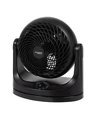 Iris Usa Woozoo Fan, Small Oscillating Desk Fan, Table Air Circulator, 3 Speeds, 52ft Max Air Distance, 12 Inches, 112° Adjustable Tilt