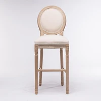 Streamdale Upholstered French Country Barstools (Set of 2)