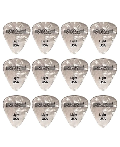 5Core Guitar Picks 0.96mm Celluloid Heavy Gauge Pick Acoustic Electric Bass