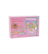 Flash Popup Wooden Jigsaw Puzzle Hello Kitty and Friends Sanrio Carnival 88pcs