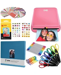 Kodak Step Mobile Instant Photo Printer 2x3" & Scrapbook Bundle