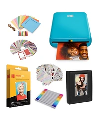 Kodak Step Instant Photo Printer 2x3" Starter Bundle with Bluetooth & More