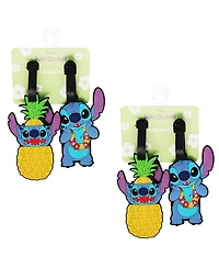 Disney Lilo & Stitch Luggage Tags Gifts Stitch Pvc Travel Tags Gifts - Set of 4