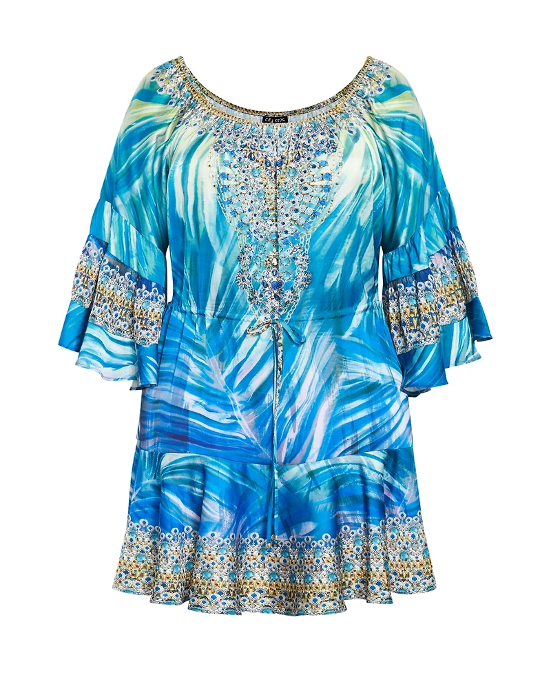 City Chic Women's Summer Nights Dress