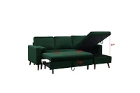 Streamdale Reversible Storage Sofa Bed with Corner Chair