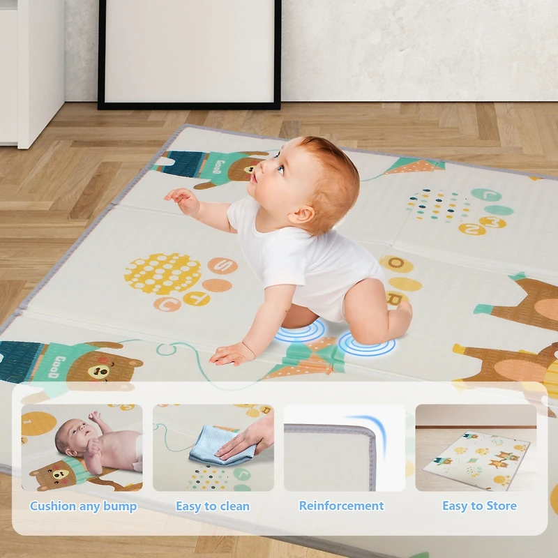 Streamdale Baby Playard Cloth Playpen for Indoor/Outdoor Use