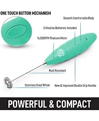 Milk Boss Frother for Coffee With Batteries Included