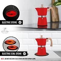 5.5 Cups Classic Stovetop Italian Style Espresso Maker Moka Pot