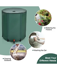 Slickblue 60 Gallon Portable Collapsible Rain Barrel Water Collector