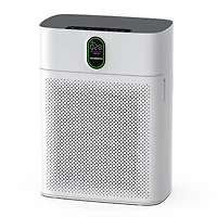 Morento Hepa Air Purifier for Home Large Room up to 1076 Sq Ft with Pm 2.5 Display Air Quality Sensor, White