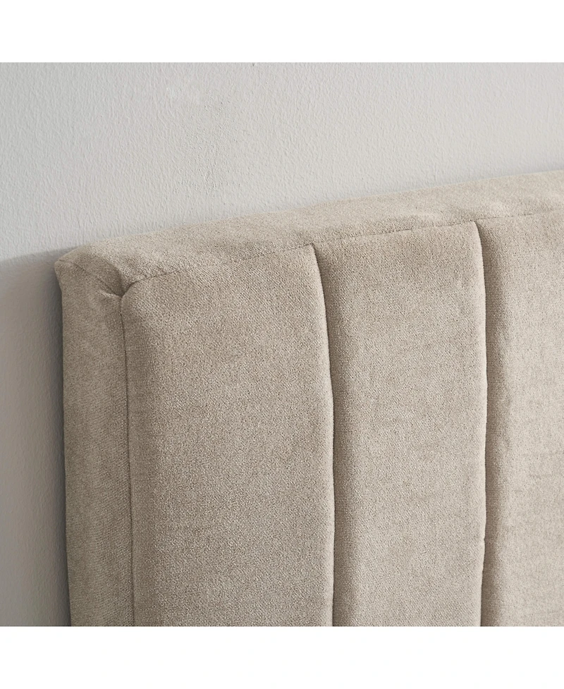 Wall Mounted Easy Assemble Channel Stitched Floating Headboard