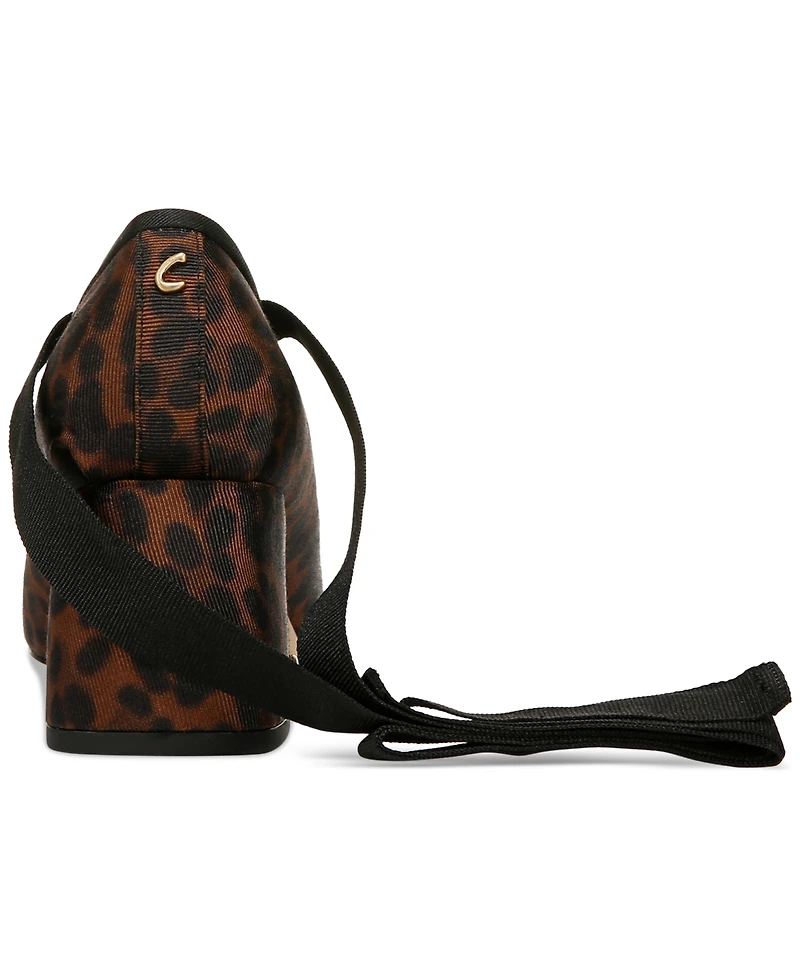 Circus Ny by Sam Edelman Della Lace-Up Block-Heel Ballet Pumps