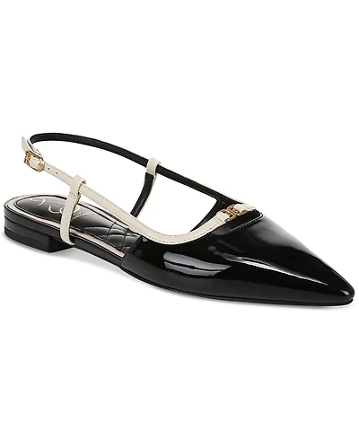 Sam Edelman Women's Cohen Pointed-Toe Slingback Flats