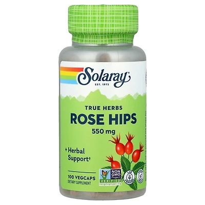 Solaray True Herbs Rose Hips 550 mg