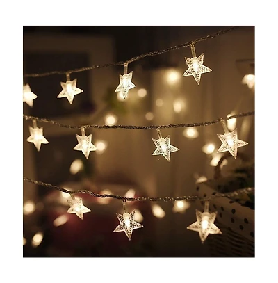 Twinkle Star String Lights Halloween Christmas Waterproof Decor