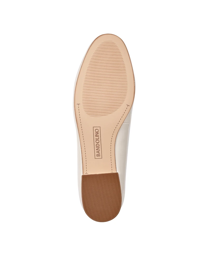 Bandolino Women's Lexy Ankle Strap Low Block Heel Pumps