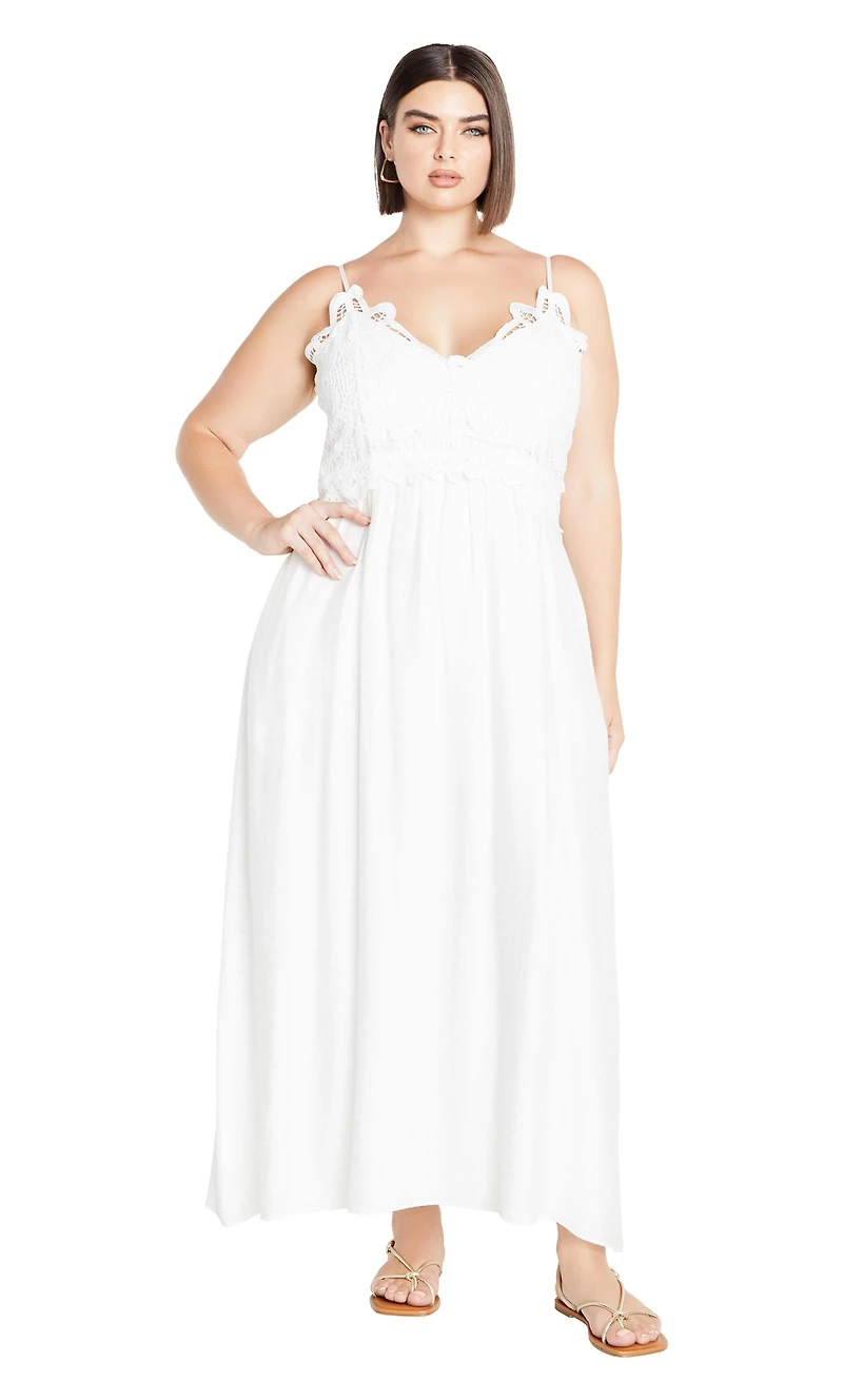 City Chic Plus Martina Maxi Dress