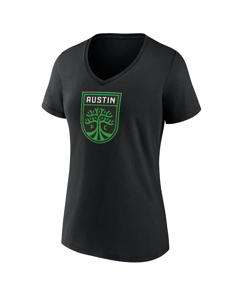 Fanatics Women's Austin Fc Logo V-Neck T-Shirt