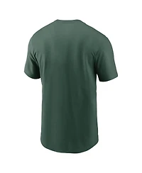 Nike Men's Bay Packers Primetime Wordmark Essential T-Shirt