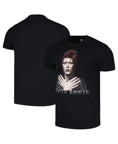 Hifi Entertainment Men's and Women's Black David Bowie Ziggy 1973 T-Shirt
