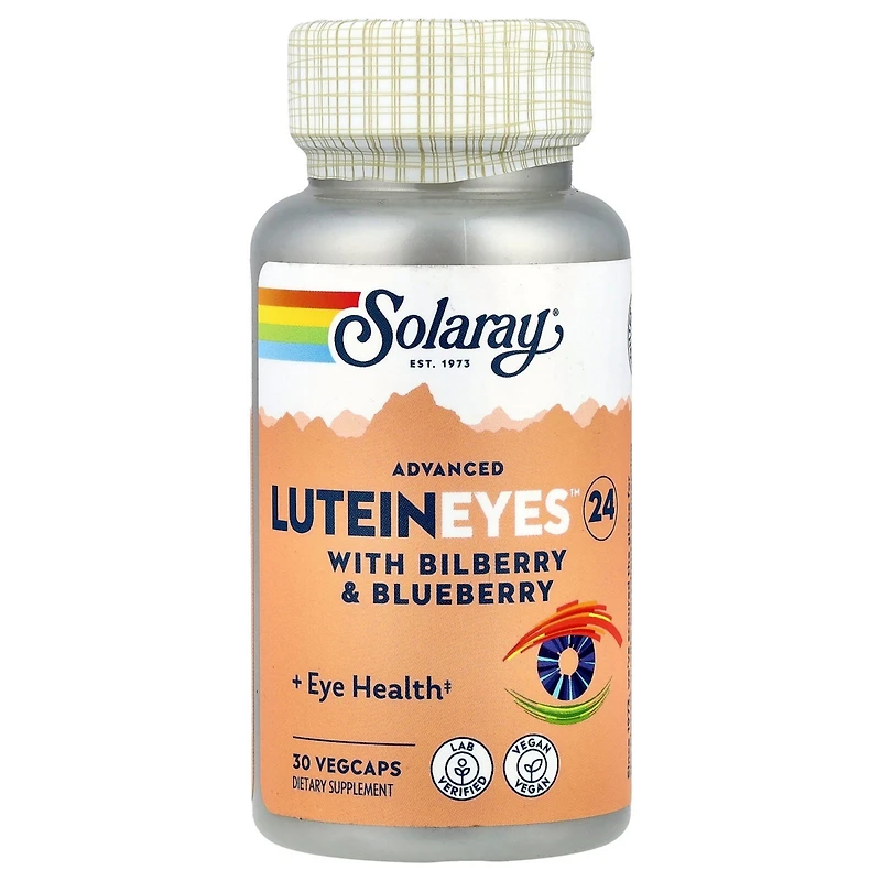 Solaray Advanced Lutein Eyes 24 with Bilberry & Blueberry
