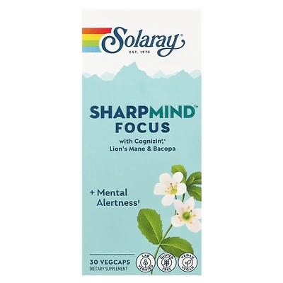 Solaray SharpMind Focus