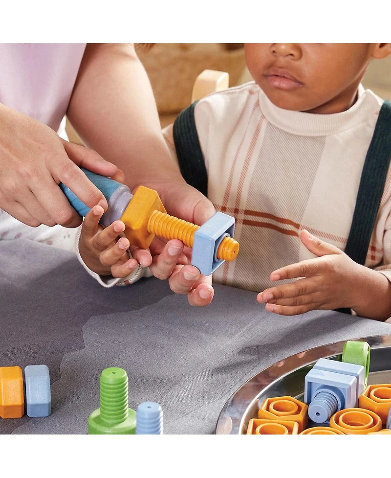 Kaplan Early Learning Twisty Tools - Nuts and Bolts Set - 84 Pieces