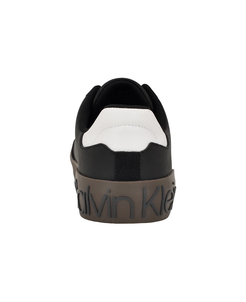 Calvin Klein Men's Romal Lace-Up Casual Sneakers