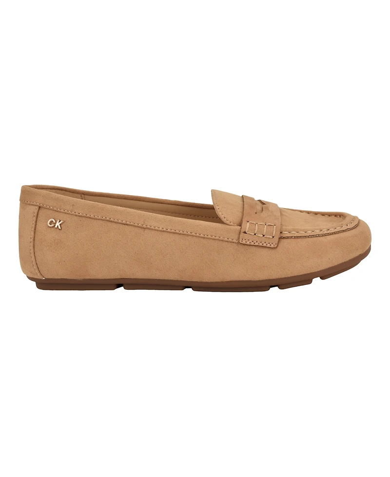 Calvin Klein Women's Lunya Slip-On Casual Flat Loafers