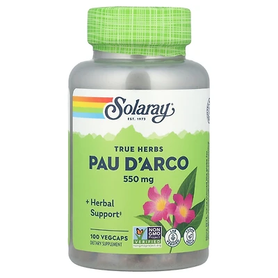 Solaray True Herbs Pau D'Arco 550 mg